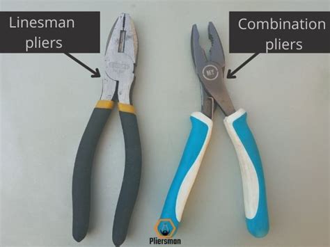 Combination Pliers vs Linesman Pliers, What Is The Difference? - Pliersman