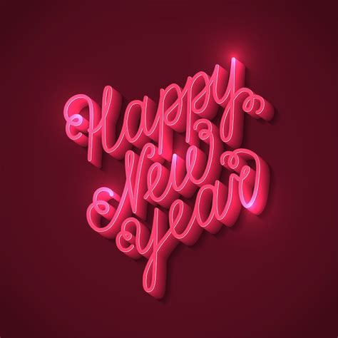 Tarjeta de feliz año nuevo | Vector Premium