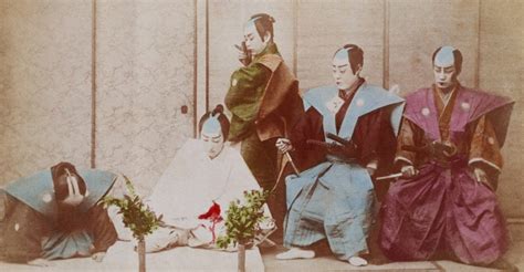 japanese-hari-kari-scene-ca-1890 - Samurai and Bushido Pictures ...