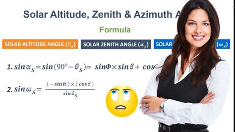 SOLAR ANGLES | FORMULA - YouTube