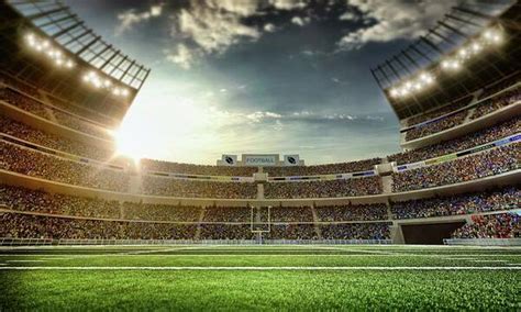 American Football Stadium Art Print by Dmytro Aksonov - Photos.com