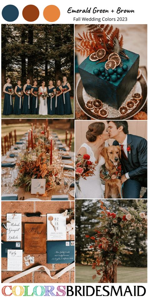 Best 8 Fall Wedding Color Combos for 2023 - ColorsBridesmaid