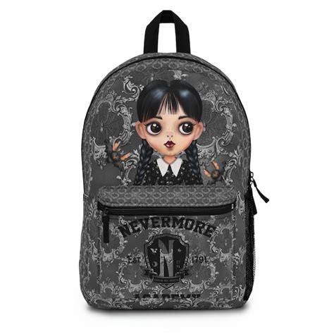 Wednesday Addams Backpack - Etsy