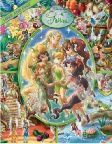 DISNEY FAIRIES LOOK and Find HC Book Tinkerbell Tinker Bell 2007 Out of ...