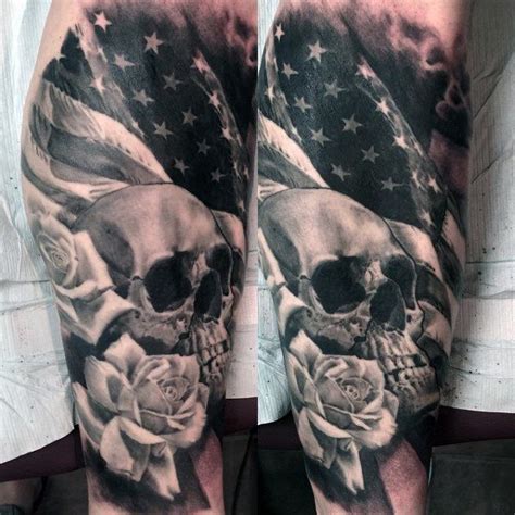 Top 53 American Flag Tattoo Ideas [2021 Inspiration Guide] | Army tattoos, American flag tattoo ...