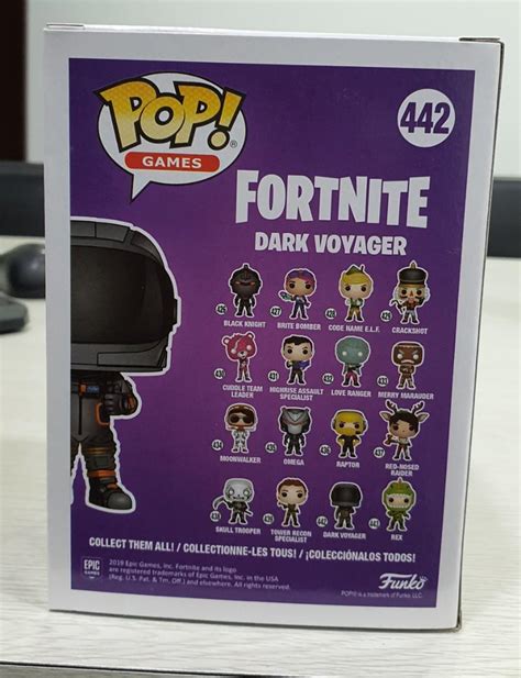 Fortnite Dark Voyager Funko Pop! GITD 2019 Fall Convention, Hobbies ...