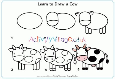 Learn to Draw a Cow