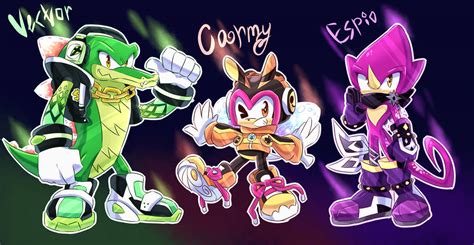 WOSS Vector Charmy and Espio by Y-FireStar on DeviantArt