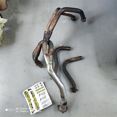 Honda NC35 rvf400 exhaust header, Motorcycles, Motorcycle Accessories ...