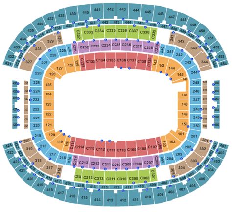 Cowboy Stadium Seating Chart With Seat Numbers | Cabinets Matttroy