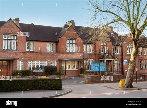 The old Smallwood Hospital Building in Redditch, Worcestershire Stock Photo - Alamy