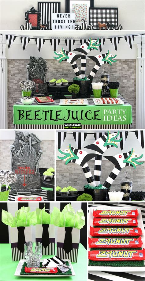 Beetlejuice Party Ideas | Beetlejuice halloween, Fun party themes ...