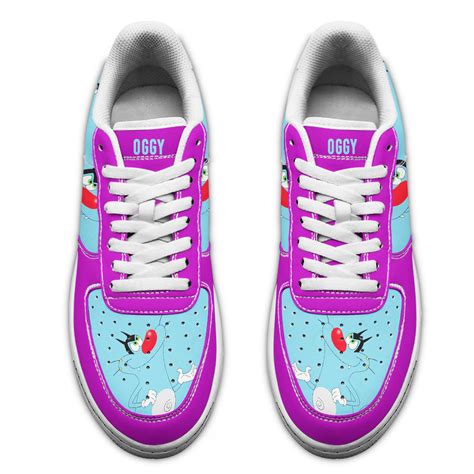 Oggy Sneakers Custom Oggy And The Cockroaches Cartoon Shoes | Fandom Gift