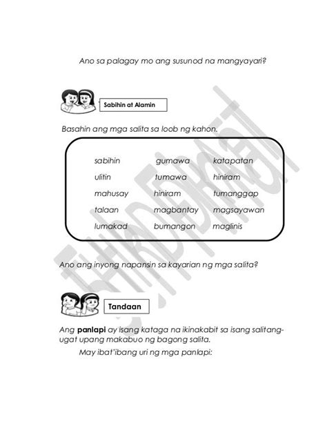 ️Panlapi Unlapi Gitlapi Hulapi Worksheet Free Download| Goodimg.co