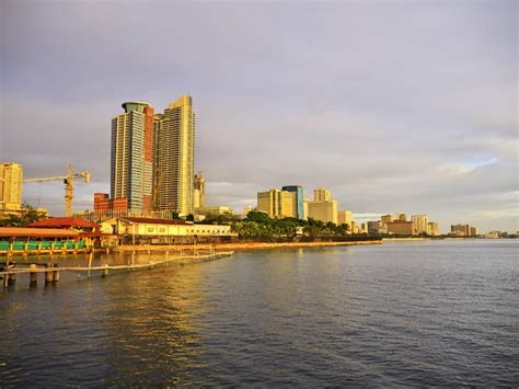 Premium Photo | Skyscrapers in manila city, philippines