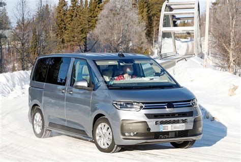 Next-Generation Volkswagen T7 Multivan PHEV Version Is Coming - autoevolution