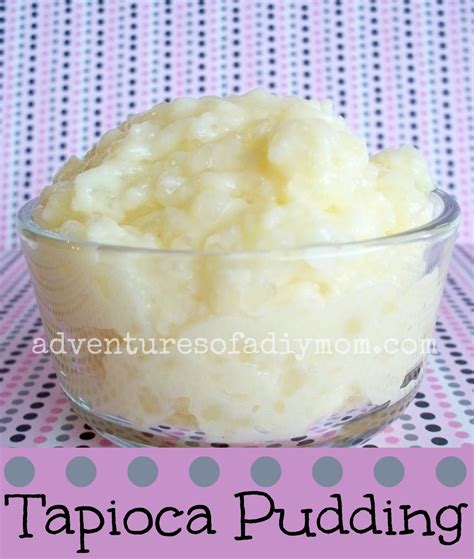 Old Fashioned Tapioca Pudding Recipe - Adventures of a DIY Mom