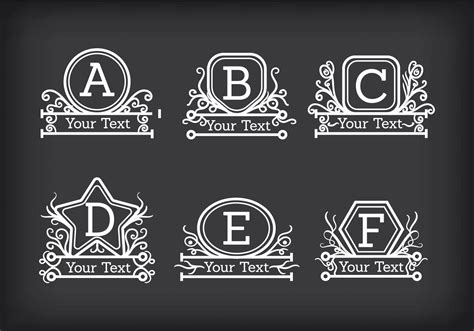 Monograms Vector - Download Free Vector Art, Stock Graphics & Images