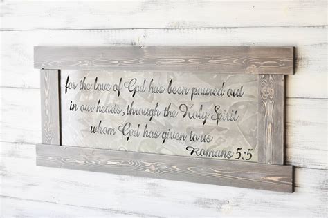 Signs with Quotes Metal Signs Scripture Wall Art Metal Wall | Etsy