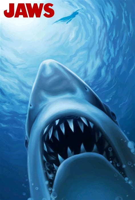 Jaws Movie Poster Wallpaper