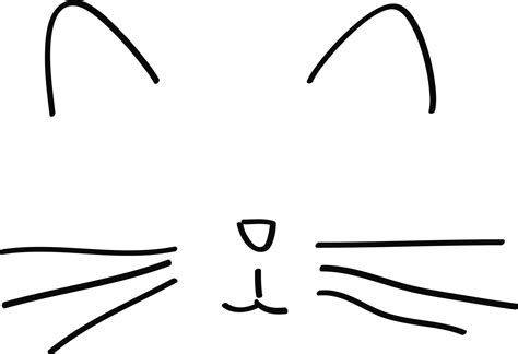 How to draw cat whiskers on face for halloween | gail's blog