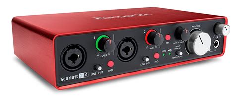 INTERFACE AUDIO FOCUSRITE SCARLET 2I4