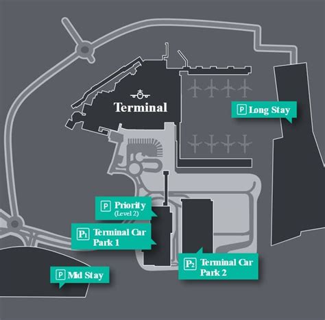 Luton Airport Car Park Map