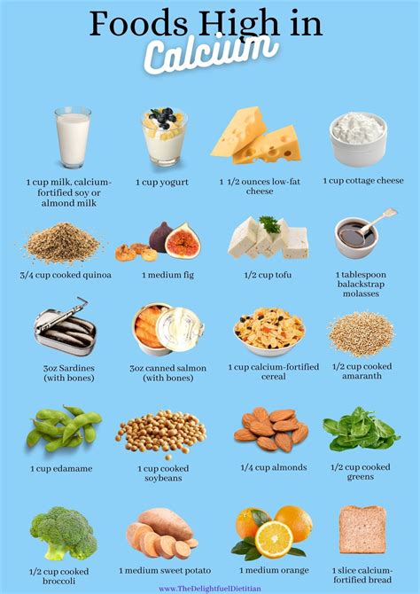 Foods High in Calcium - Etsy Canada