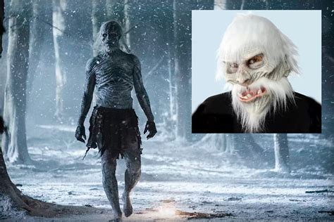 Why buy the official White Walker mask when you can wear this for Halloween? - The Verge