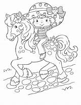 Strawberry Shortcake Characters Coloring Pages sketch template