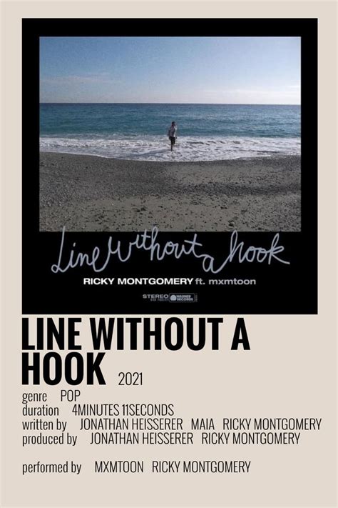 line without a hook «angie» | Music poster ideas, Music poster ...