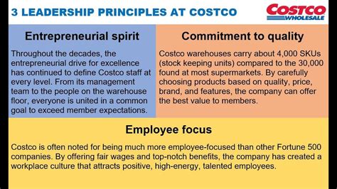 3 Leadership Principles at Costco via Craig Jelinek - YouTube