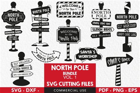 North Pole SVG Bundle Vol. 1