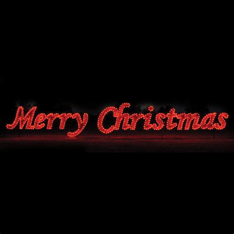 Commercial Merry Christmas Sign — HolidayLights.com