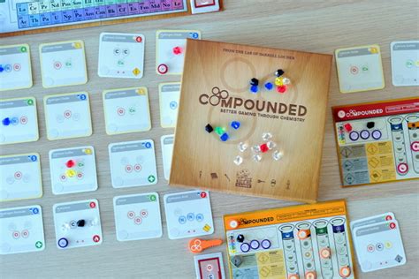 *COMPOUNDED* Chemistry Strategy Board Game | Vanilla Joy