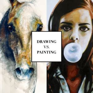 Which Do You Prefer? Drawing vs. Painting (VIDEO) | Canvas: A Blog By ...