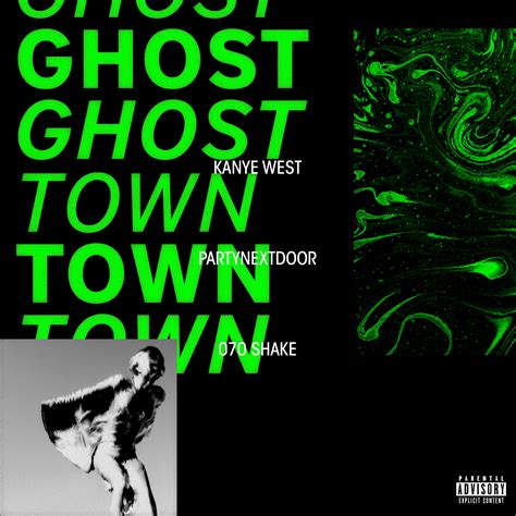 Ghost Town Single Cover | Ghost town aesthetic, Town aesthetic, Ghost