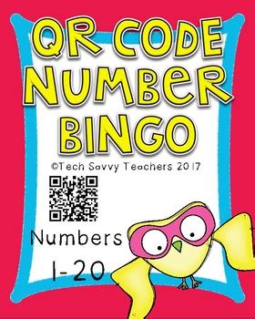 QR Code Number Bingo by Konnected Kinders | Teachers Pay Teachers