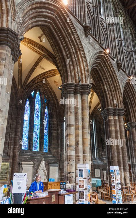 Scotland, Glasgow, Glasgow Cathedral, Interior View Stock Photo - Alamy