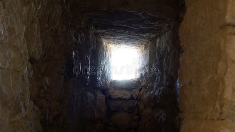 Inside Jordanian Ancient Kerak Castle. Stock Image - Image of landmark ...