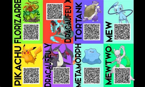 QR Codes for the best of pokemon/items pokemon XY | Pokémon Amino