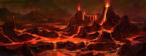 Mustafar by mutiny-in-the-air | Fantasy landscape, Arena fantasy art, Star wars planets