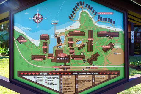 Map Of Polynesian Resort Disney World