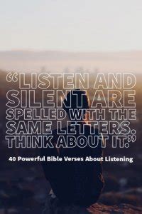 40 Powerful Bible Verses About Listening (To God & Others)