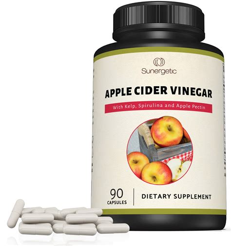 Sunergetic Premium Apple Cider Vinegar Capsules (ACV)