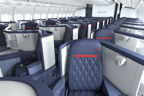 Assentos Da Classe Executiva Airbus A330-300 Da Delta Air Lines Modelo 3D TurboSquid 1486277 ...