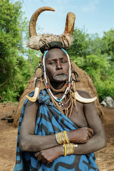 most dangerous African Mursi people tribe, Ethiopia, Africa Photograph by Artush Foto - Fine Art ...