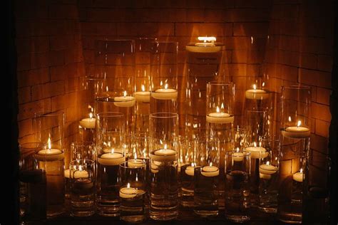 Floating votive candles make for romantic event decor. | Wedding event design, Special event ...