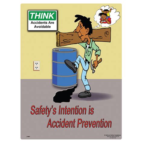 Accident Prevention Safety Poster