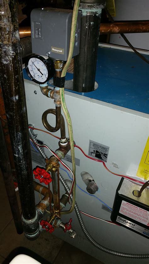 Gas steam boiler — Heating Help: The Wall